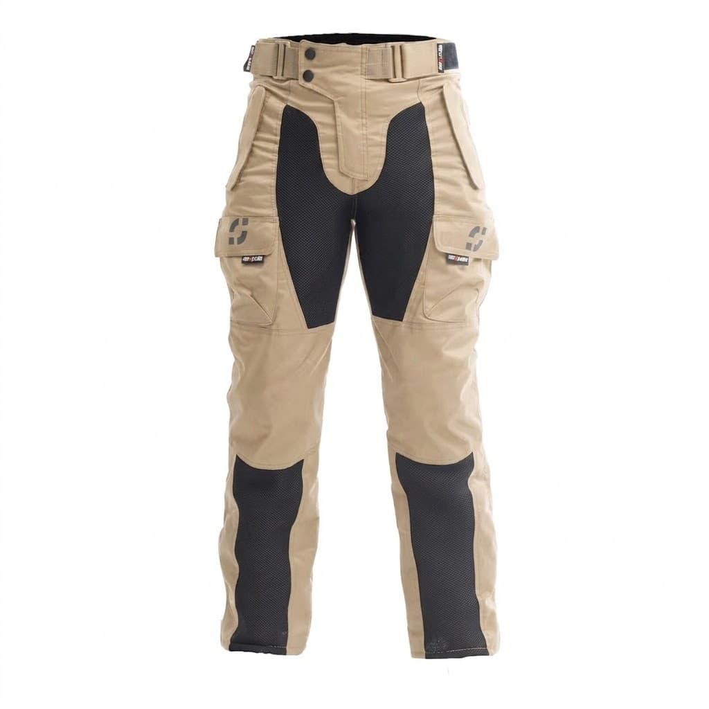Pantalón MESH ARENA- Pantalón de Malla Impermeable con Protecciones Removibles especial para Clima cálido - Pantalones para Moto para moto